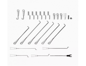 Freewing SR-71 Blackbird Twin 70mm EDF Jet Pushrod Set
